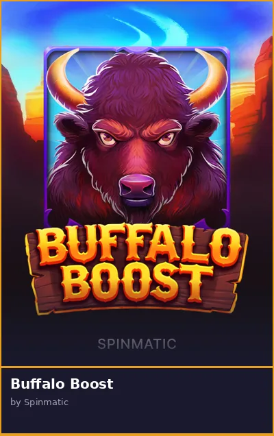 Buffalo Boost slot