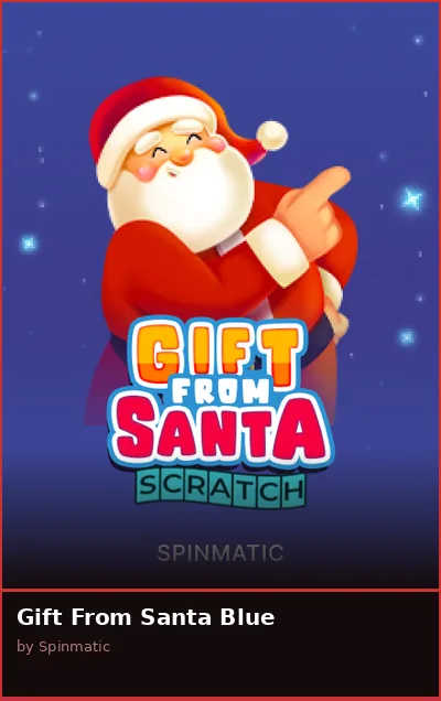Gift From Santa Blue slot