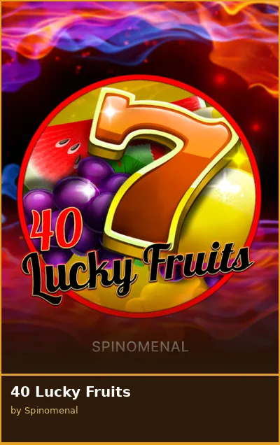 40 Lucky Fruits slot