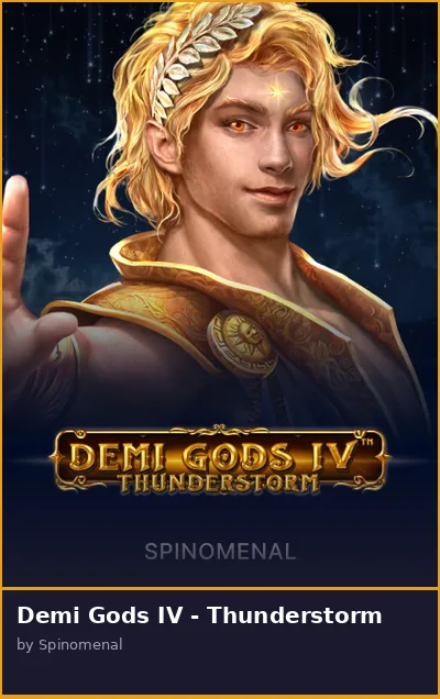 Demi Gods IV - Thunderstorm slot