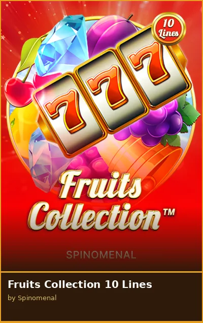 Fruits Collection 10 Lines slot
