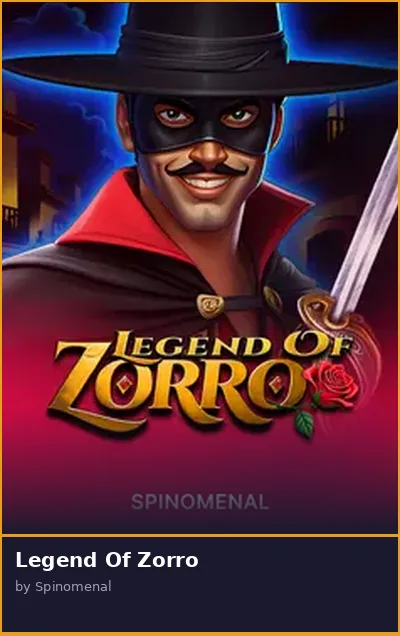 Legend Of Zorro slot