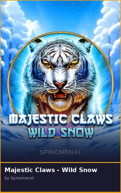 Majestic Claws - Wild Snow slot