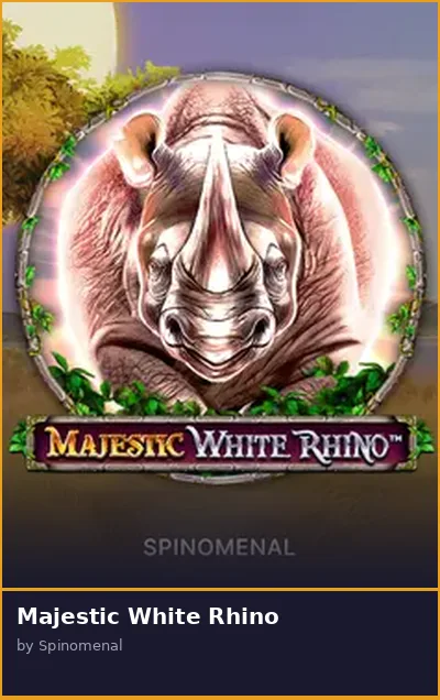 Majestic White Rhino slot