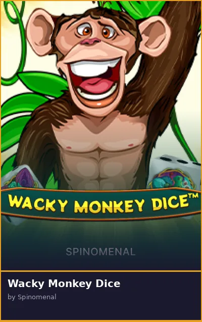 Wacky Monkey Dice slot