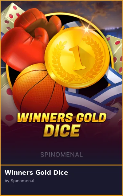 Winners Gold Dice slot