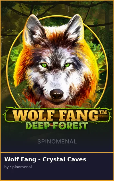 Wolf Fang - Crystal Caves slot