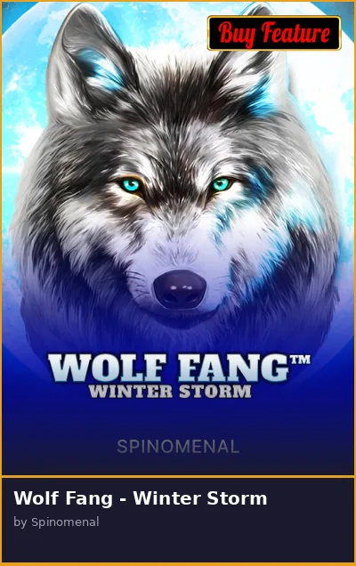 Wolf Fang - Winter Storm slot