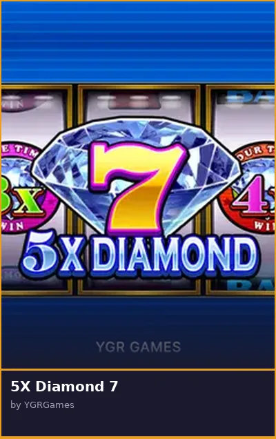 5X Diamond 7 slot