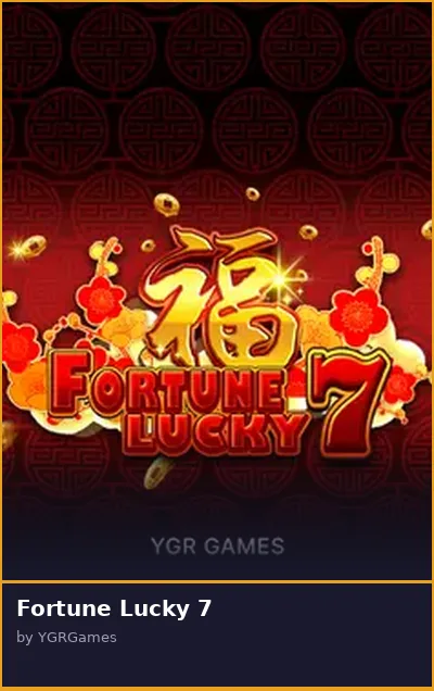 Fortune Lucky 7 slot