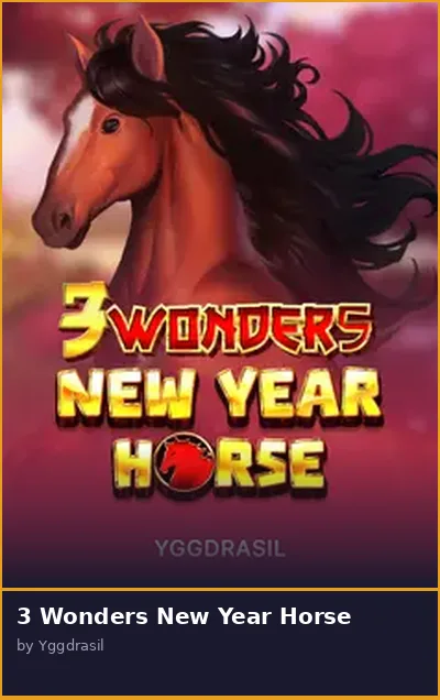 3 Wonders New Year Horse slot