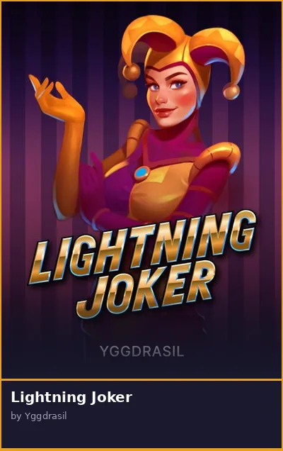 Lightning Joker slot