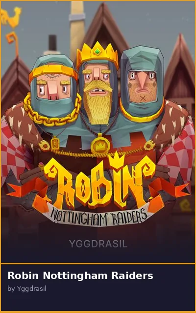 Robin Nottingham Raiders slot