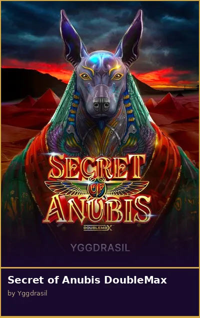 Secret of Anubis DoubleMax slot