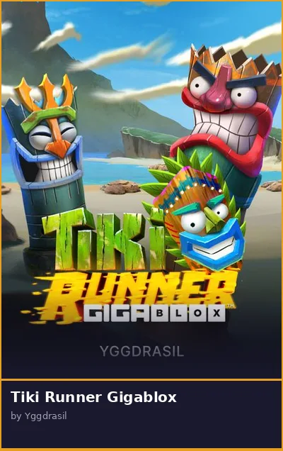 Tiki Runner Gigablox slot